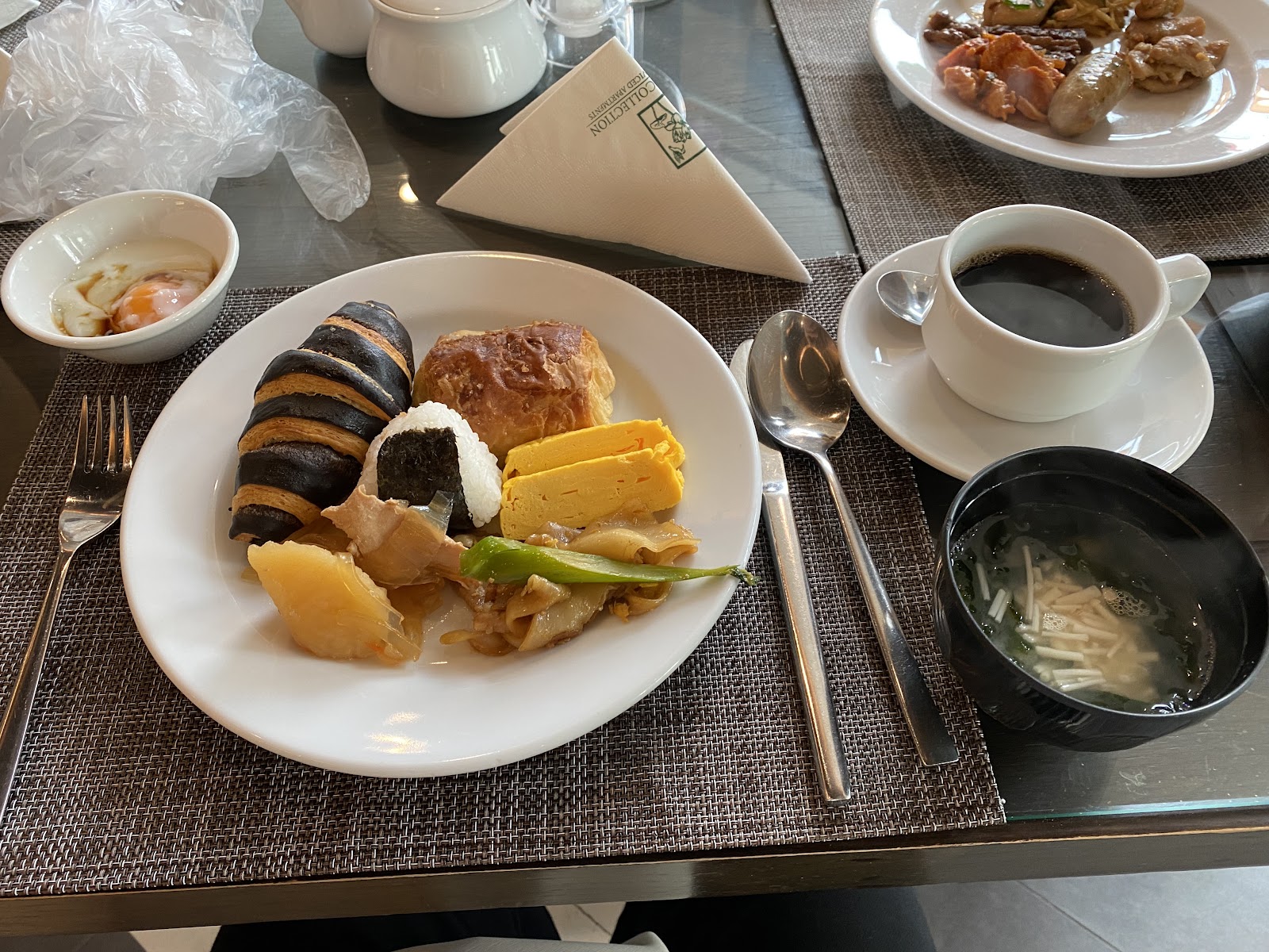 アユタヤのホテルの朝食
